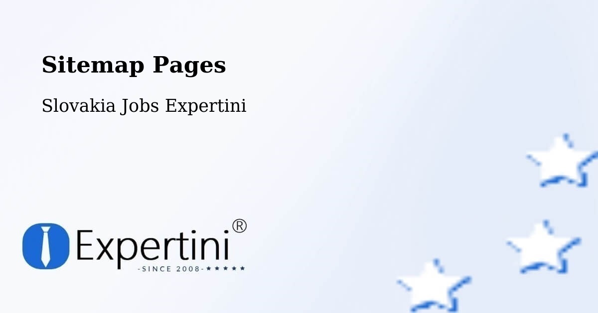 Sitemap Pages - Gbely - Slovakia Jobs Expertini