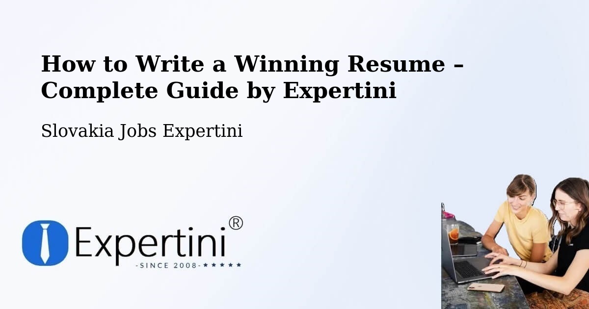 Resume Writing Guide for Job Seekers – Gbely - Gbely, Slovakia Jobs Expertini