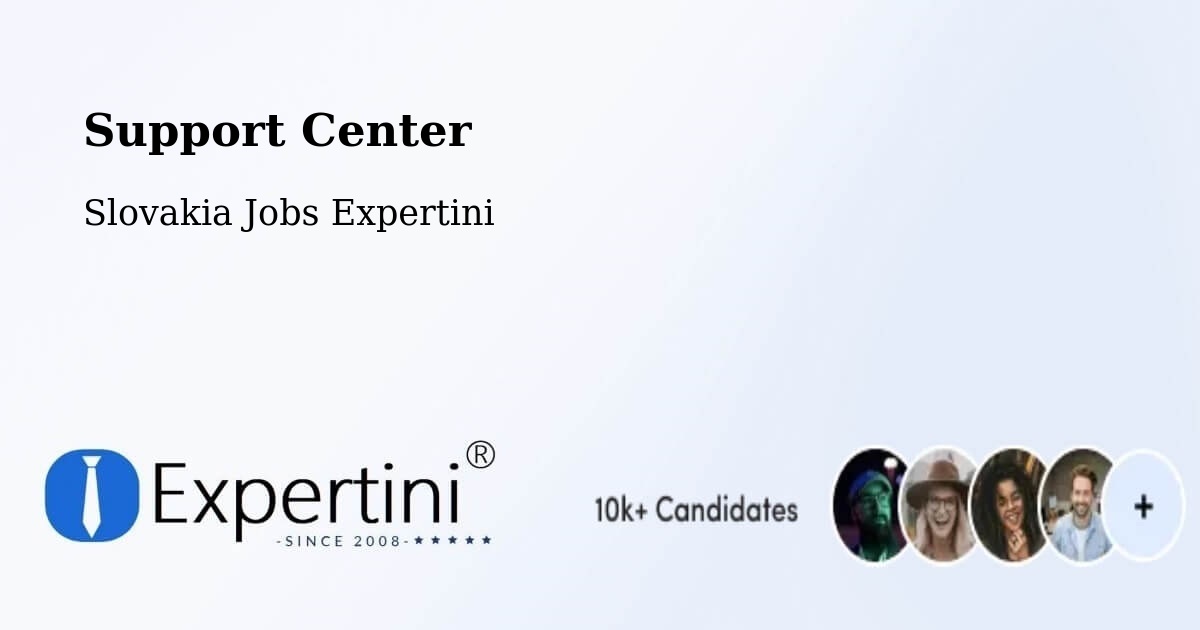 Support Services – Gbely - Slovakia Jobs Expertini